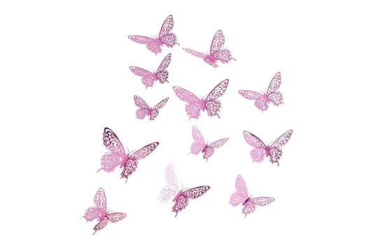 Pink Butterfly Topper - Iconic Cake Art