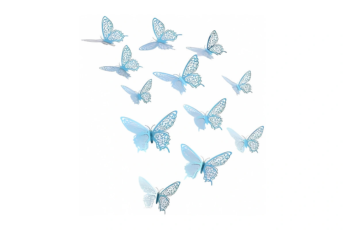 Royal Blue Butterfly Topper - Iconic Cake Art