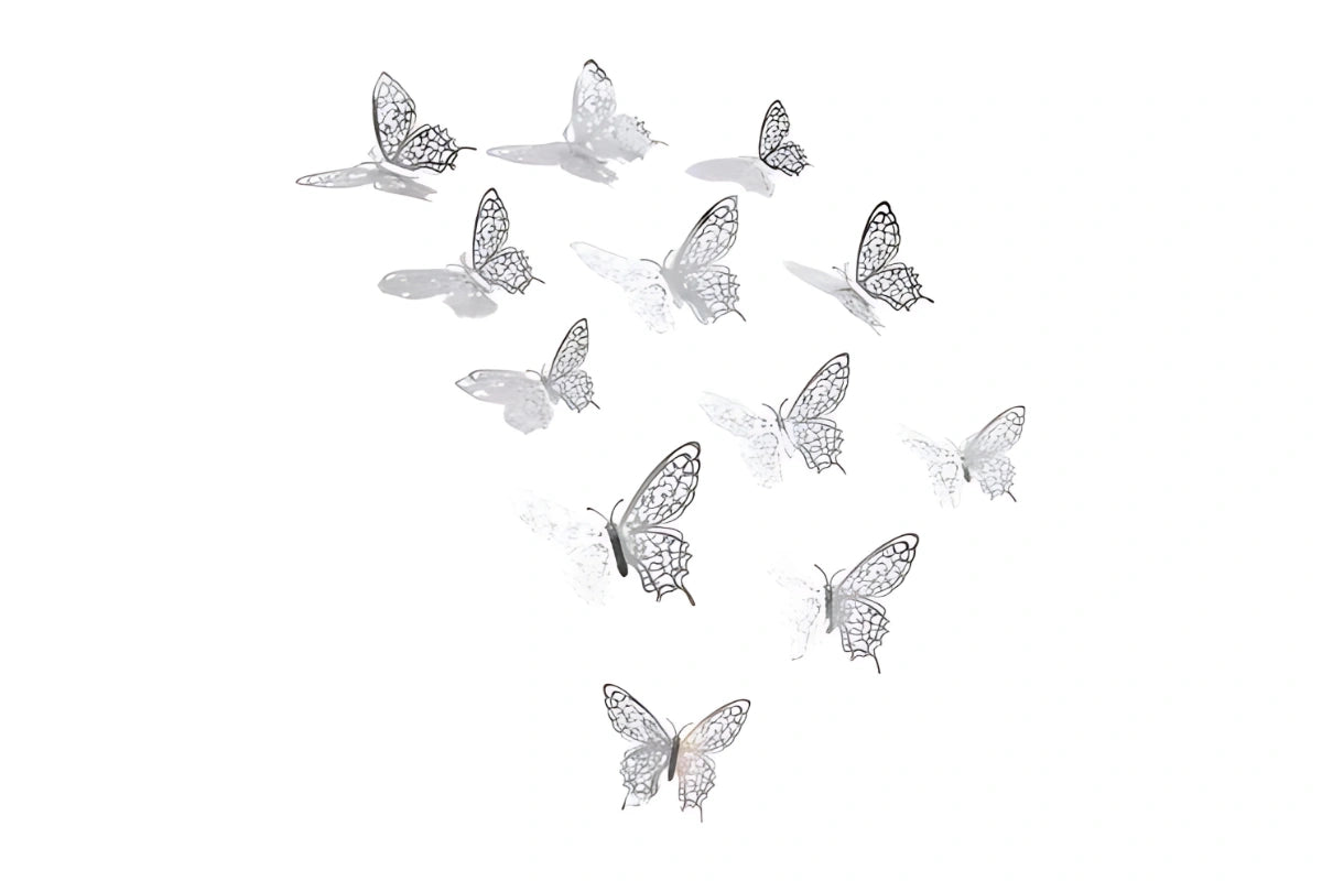 Rainbow Butterfly Topper-Type3 - Iconic Cake Art