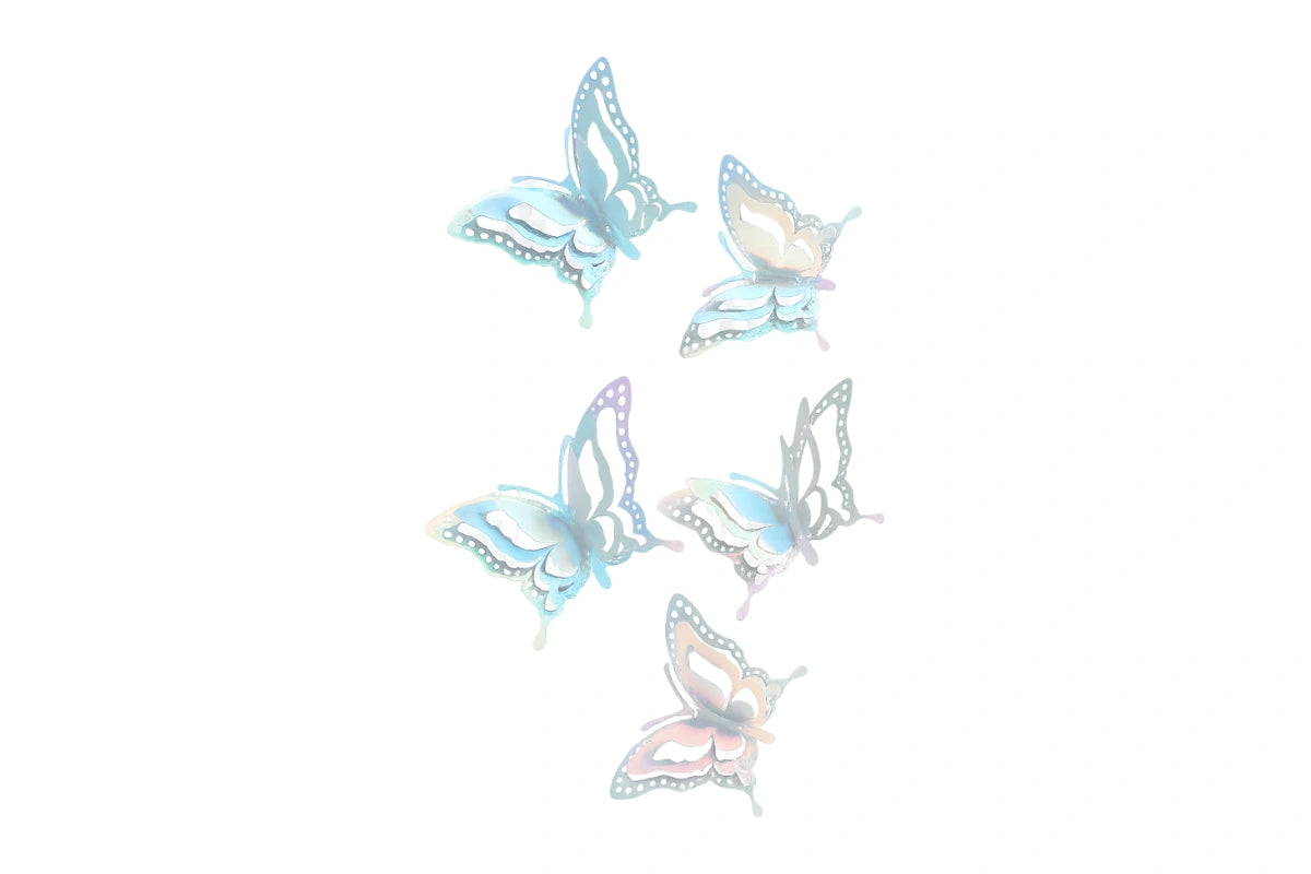 Silver Butterfly Topper - Iconic Cake Art