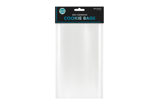 Self Sealing Cookie Bags Cookie Bags - 100Pack - 120x190m