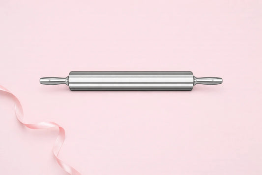 38cm Aluminum Rolling Pin 15 Inch - Iconic Cake Art