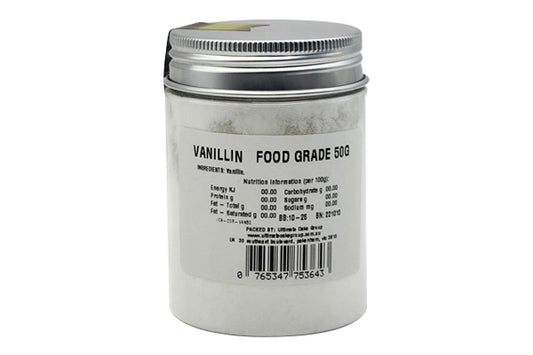 Vanillin 50g - Iconic Cake Art