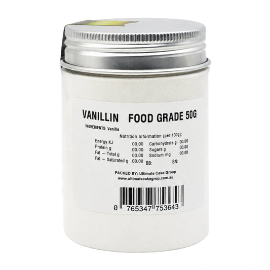 Vanillin 50g - Iconic Cake Art