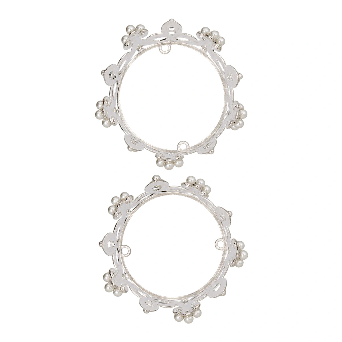 Silver Crown Toppers 5cm - Iconic Cake Art