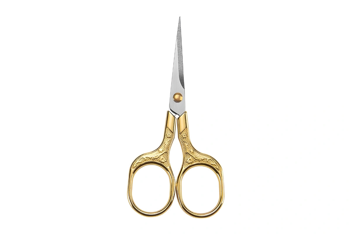 Gold Craft Scissors Style 2 - Iconic Cake Art