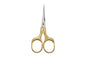 Gold Craft Scissors Style 2 - Iconic Cake Art
