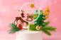 Christmas Reindeer Topper Set - Iconic Cake Art