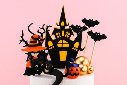 Haunted Halloween Topper Set - Iconic Cake Art