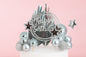 Silver Disco Cake Topper Set - Iconic Cake Art