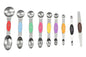 Dual Sided Magnetic Measuring Spoons (9 Pack) - Iconic Cake Art
