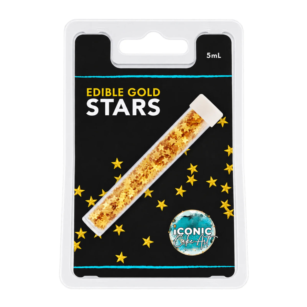 Gold Edible Star - Iconic Cake Art