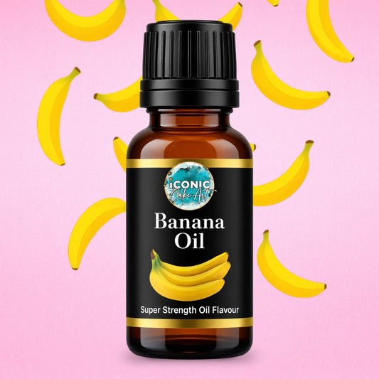 Banana Flavour Oil 30ml - Iconic Cake Art