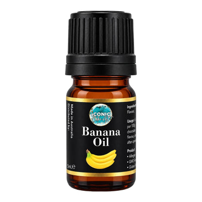 Banana Flavour Oil 5ml - Iconic Cake Art