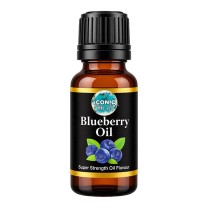 Blueberry Flavour Oil 30ml - Iconic Cake Art