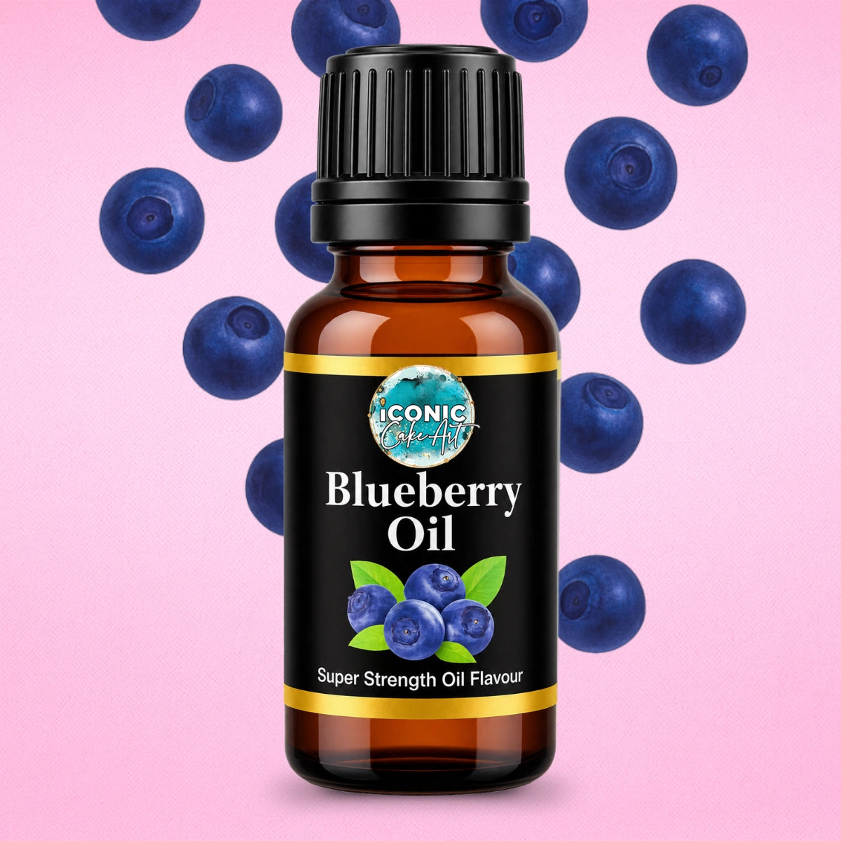 Blueberry Flavour Oil 30ml - Iconic Cake Art