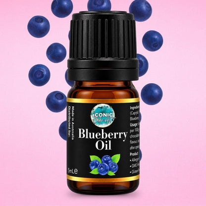 Blueberry Flavour Oil 5ml - Iconic Cake Art
