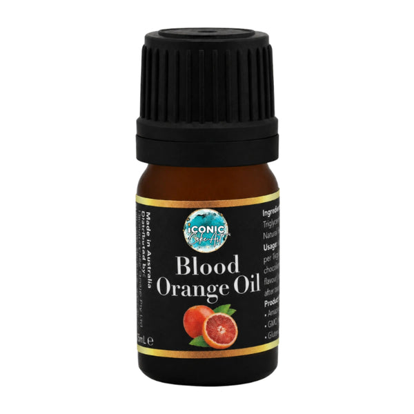 Blood Orange Flavour Oil 5ml - Iconic Cake Art