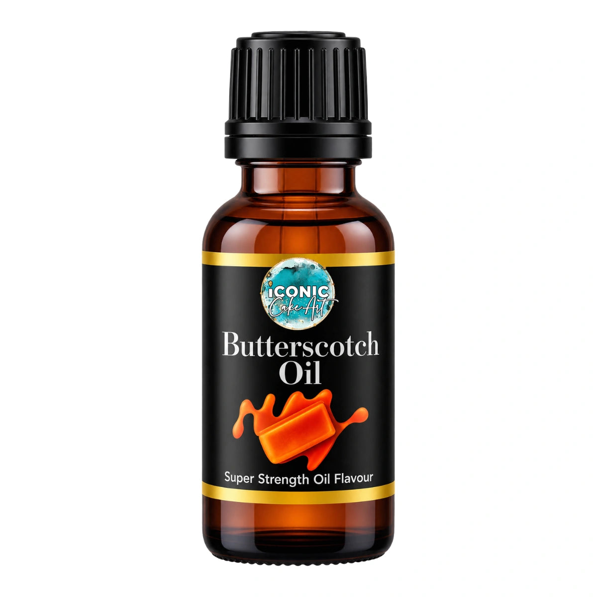 Butterscotch Flavour Oil 30ml - Iconic Cake Art
