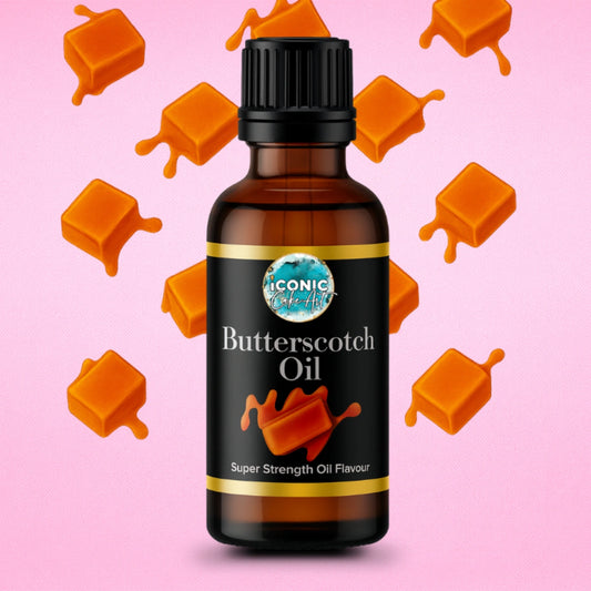 Butterscotch Flavour Oil - Iconic Cake Art