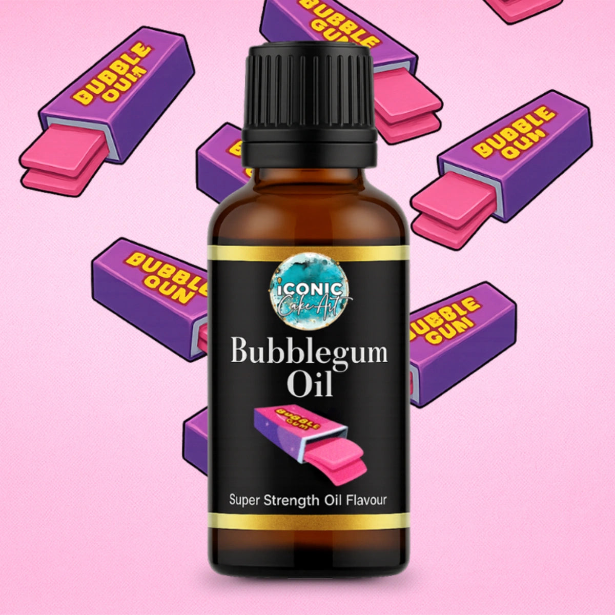Bubblegum Flavour Oil - Iconic Cake Art