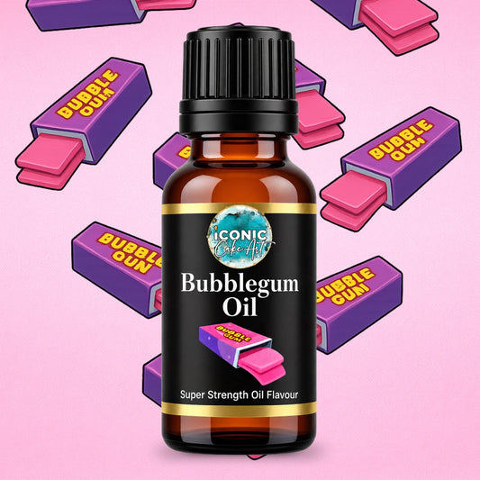 Bubblegum Flavour Oil 30ml - Iconic Cake Art