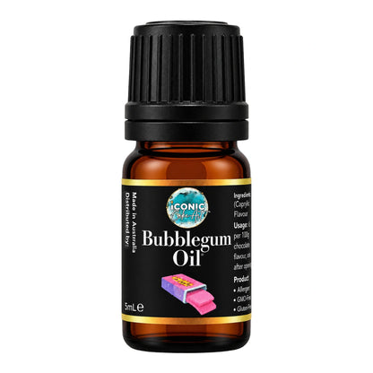 Bubblegum Flavour Oil 5ml - Iconic Cake Art