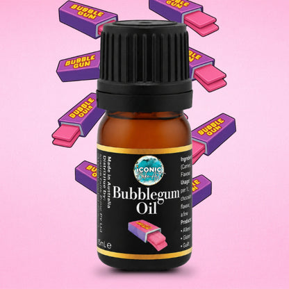 Bubblegum Flavour Oil 5ml - Iconic Cake Art