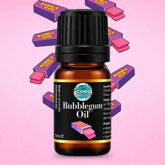 Bubblegum Flavour Oil 5ml - Iconic Cake Art