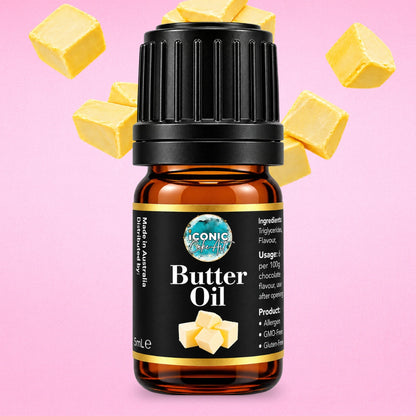 Butter Flavour Oil 5ml - Iconic Cake Art