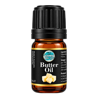 Butter Flavour Oil 5ml - Iconic Cake Art