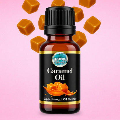 Caramel Flavour Oil 30ml - Iconic Cake Art