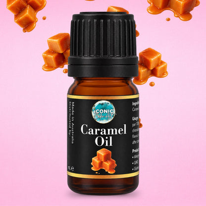 Caramel Flavour Oil 5ml - Iconic Cake Art