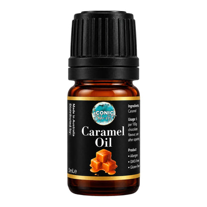 Caramel Flavour Oil 5ml - Iconic Cake Art