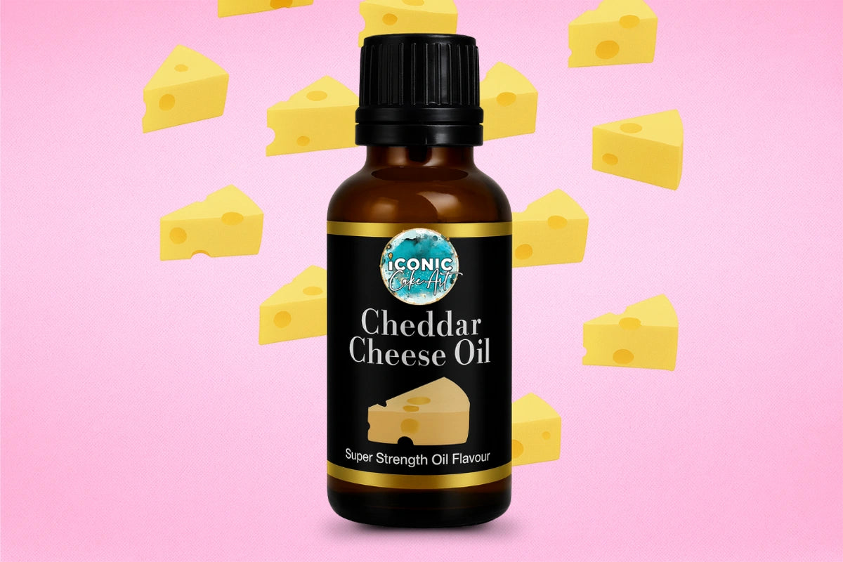 Cheddar Cheese Flavour Oil - Iconic Cake Art