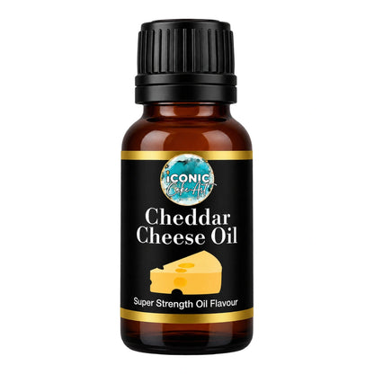 Cheddar Cheese Flavour Oil 30ml - Iconic Cake Art