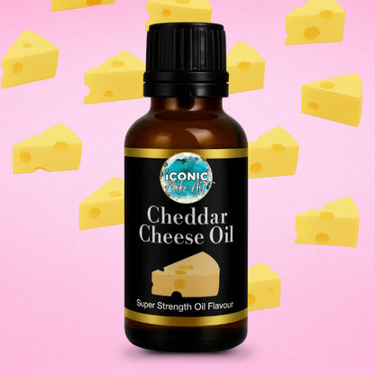 Cheddar Cheese Flavour Oil - Iconic Cake Art