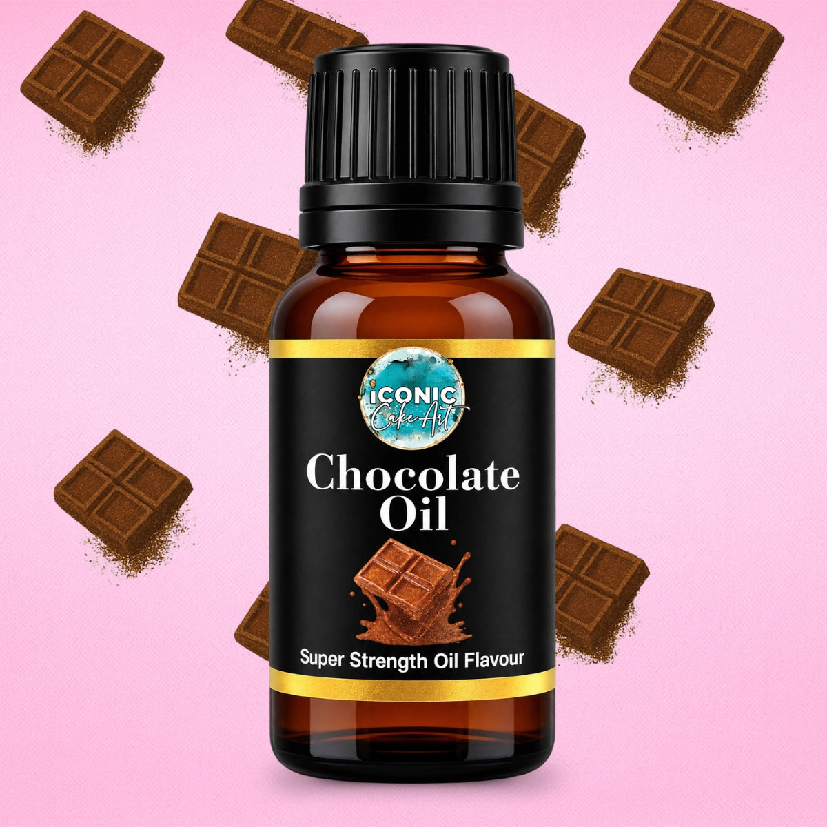 Chocolate Flavour Oil 30ml - Iconic Cake Art