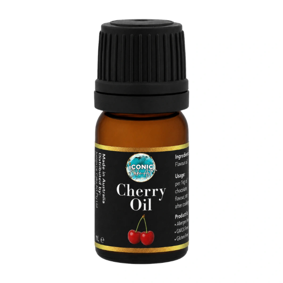 Cherry Flavour Oil 5ml - Iconic Cake Art