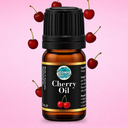Cherry Flavour Oil 5ml - Iconic Cake Art