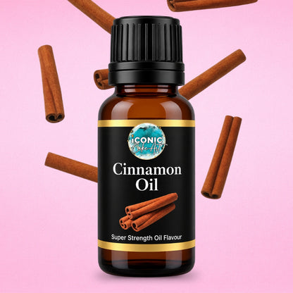 Cinnamon Flavour Oil 30ml - Iconic Cake Art