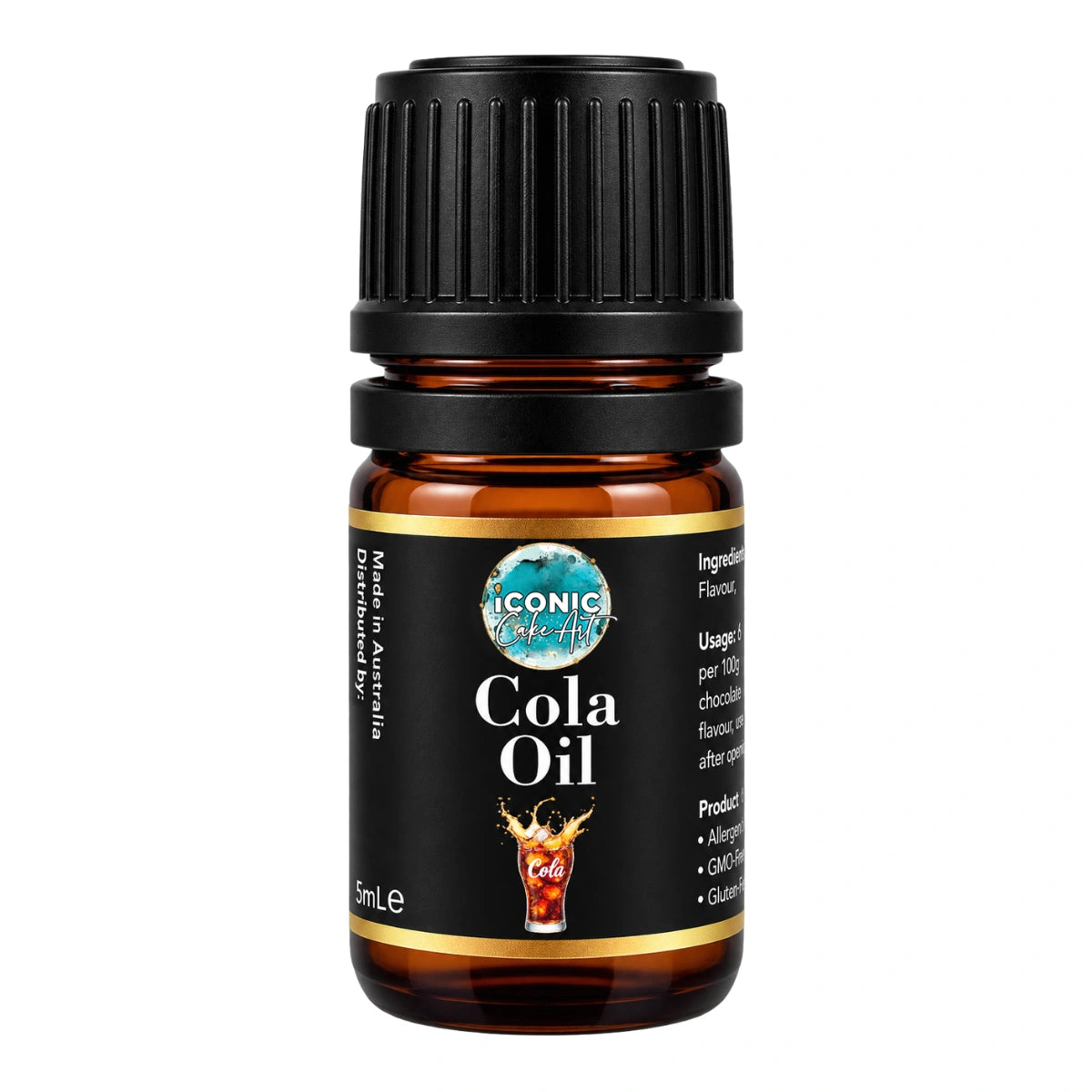 Cola Flavour Oil 5ml - Iconic Cake Art