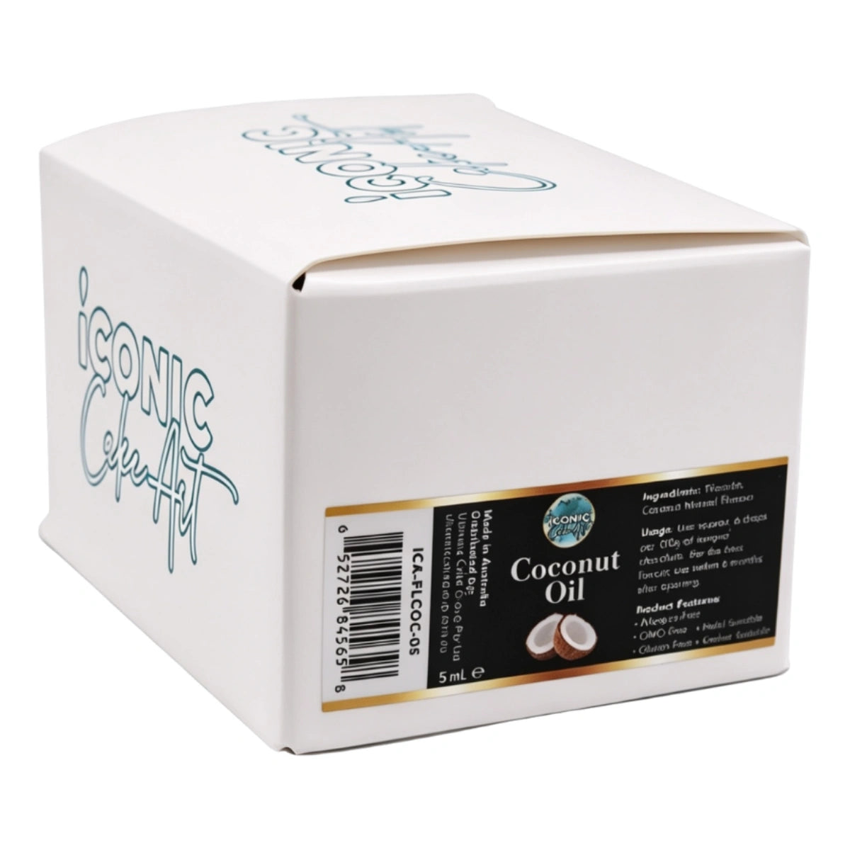 Coconut Flavour Oil 5ml - Iconic Cake Art