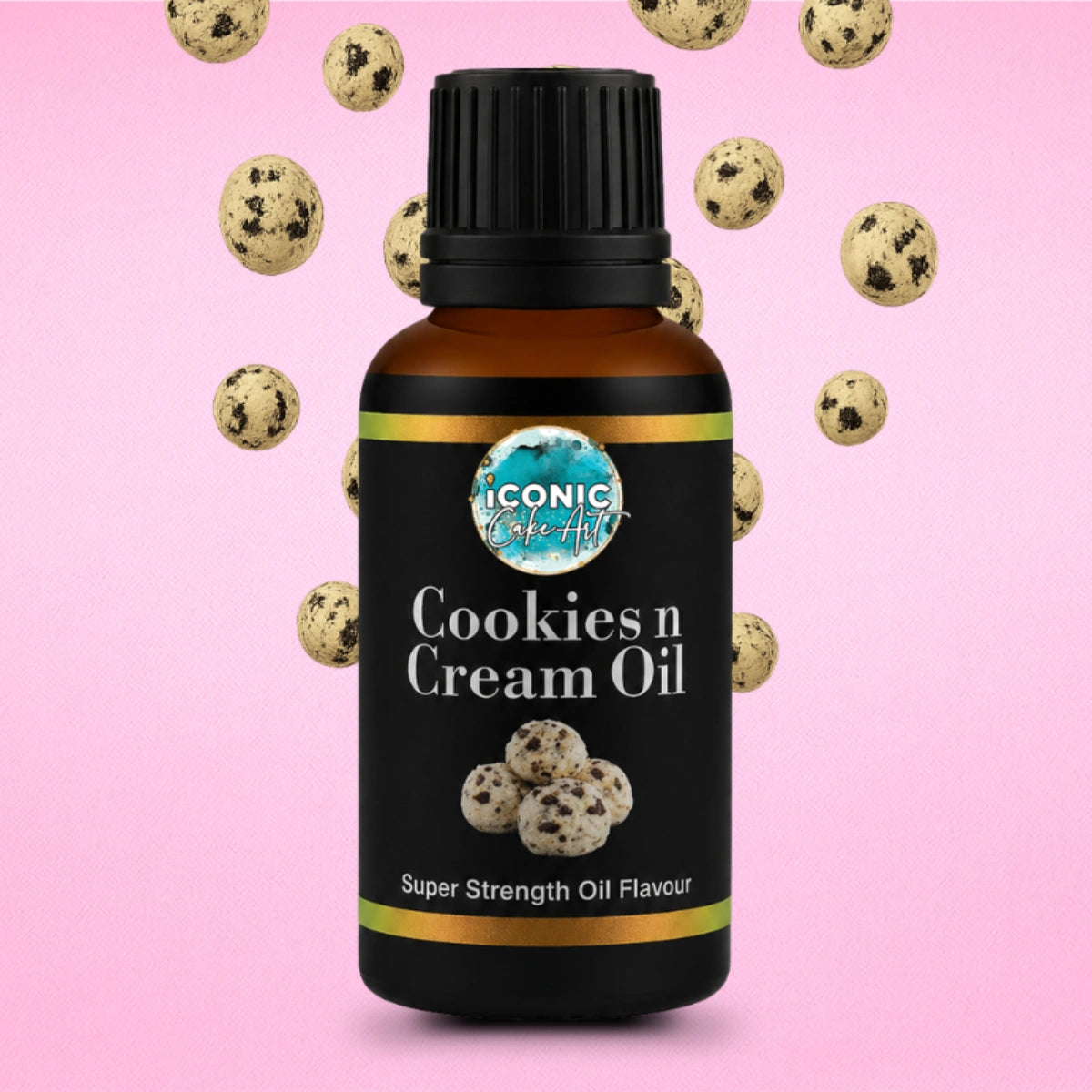 Cookie n Cream Flavour Oil - Iconic Cake Art