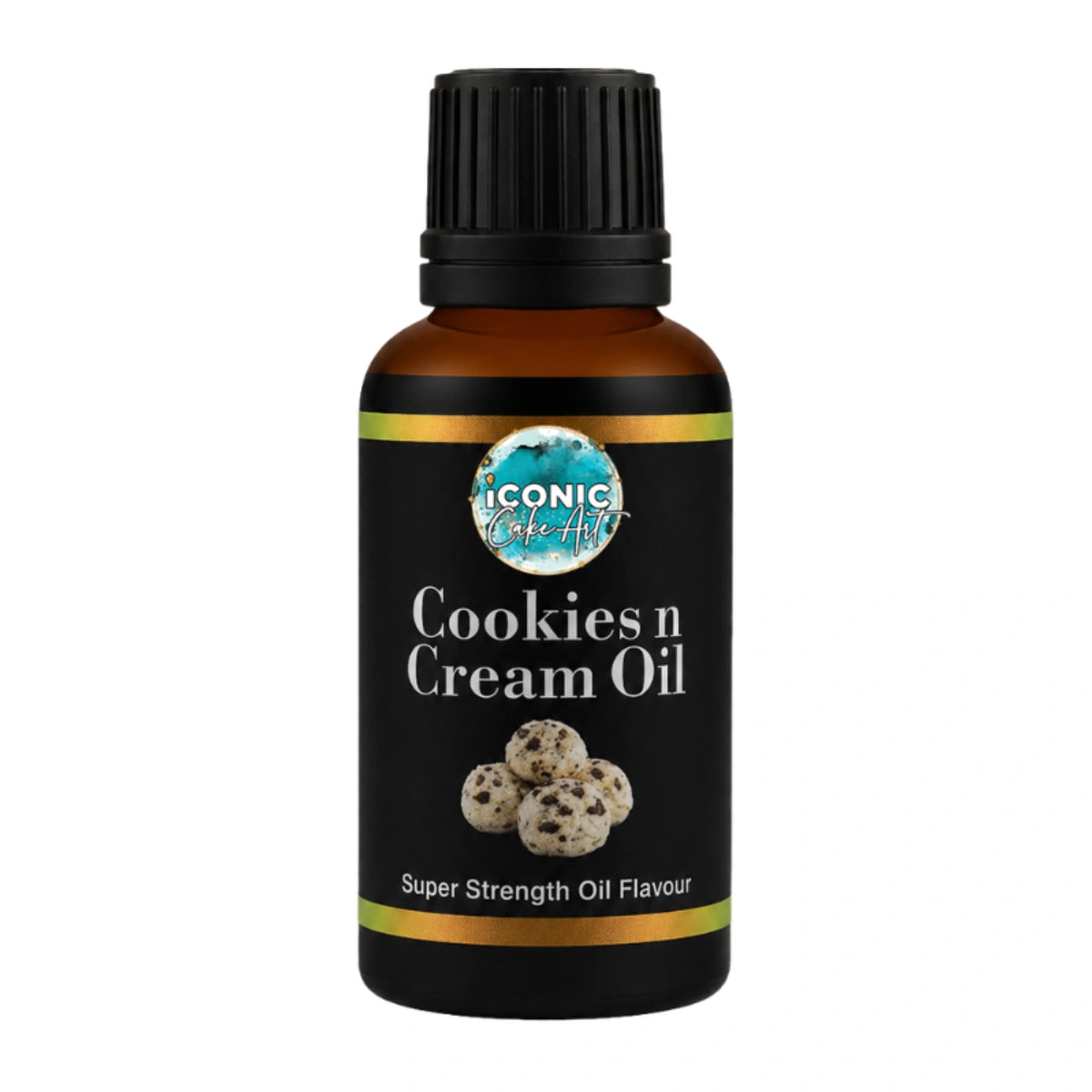 Cookie n Cream Flavour Oil - Iconic Cake Art