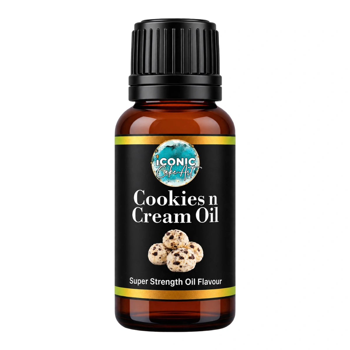 Cookie n Cream Flavour Oil 30ml - Iconic Cake Art