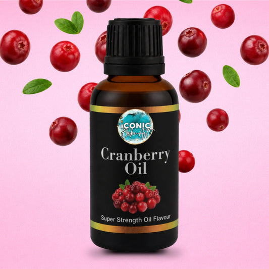 Cranberry Flavour Oil - Iconic Cake Art