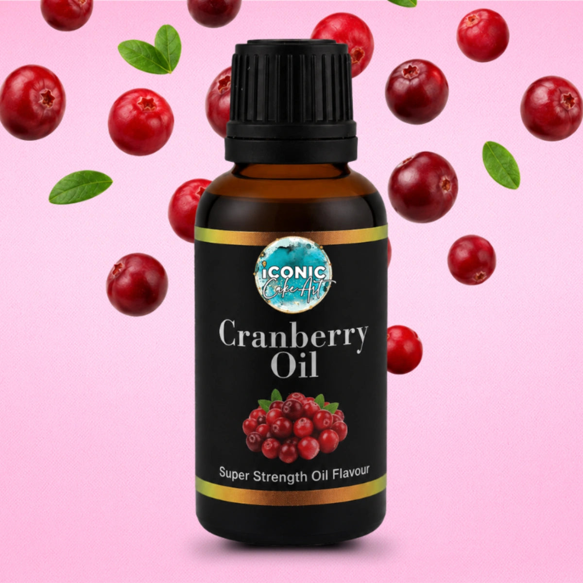 Cranberry Flavour Oil - Iconic Cake Art