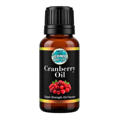 Cranberry Flavour Oil 30ml - Iconic Cake Art