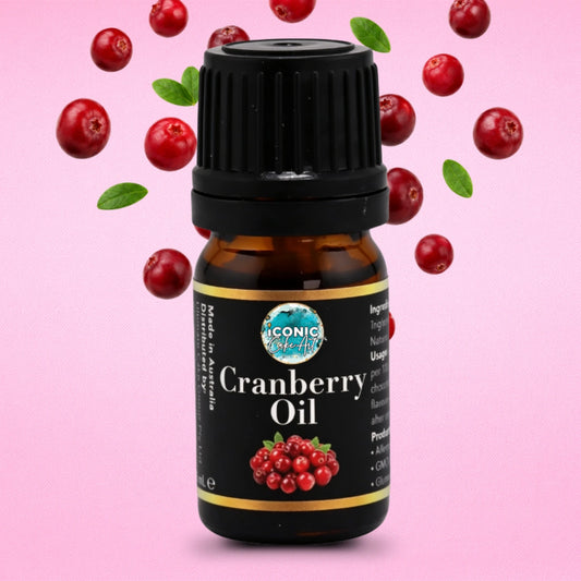 Cranberry Flavour Oil 5ml - Iconic Cake Art